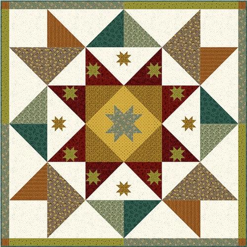 Morning Star Quilt Pattern - Free Pattern Download-Henry Glass Fabrics-My Favorite Quilt Store