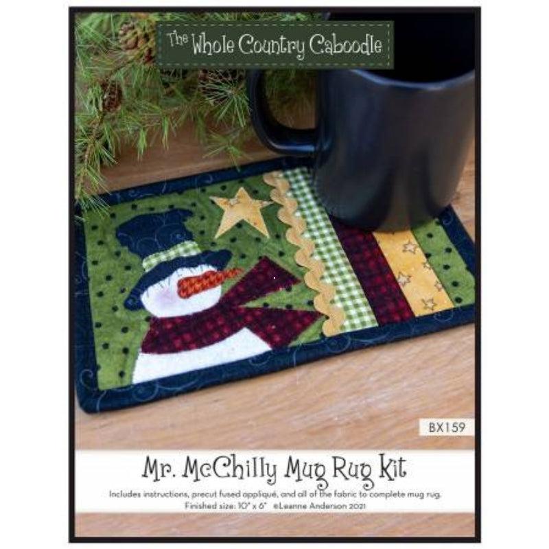 Mr. McChilly Mug Rug Kit-The Whole Country Caboodle-My Favorite Quilt Store