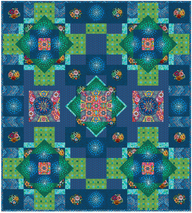 Murano Lorenzo Quilt Kit-Free Spirit Fabrics-My Favorite Quilt Store