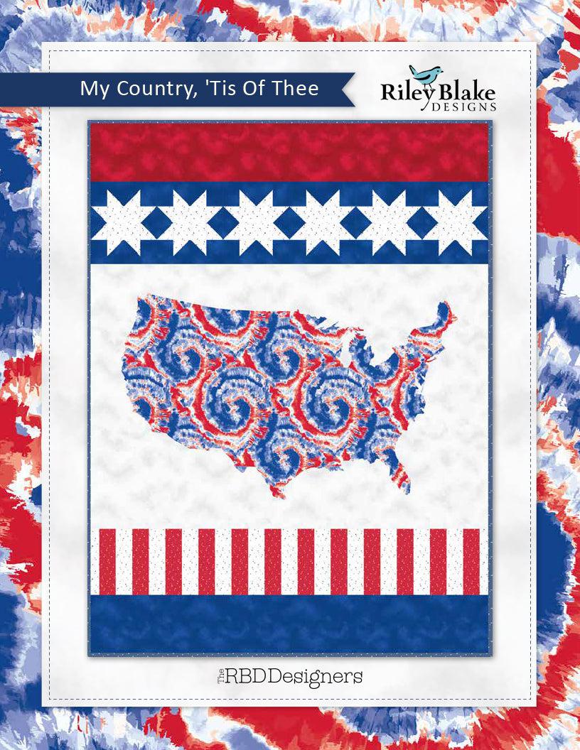 My Country Tis of Thee Quilt Pattern - Free Digital Download-Riley Blake Fabrics-My Favorite Quilt Store