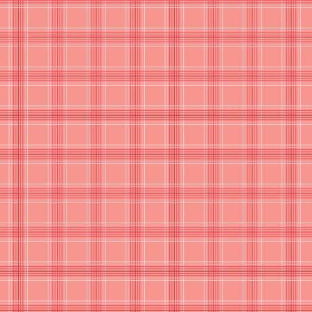 My Valentine Coral Plaid Fabric-Riley Blake Fabrics-My Favorite Quilt Store