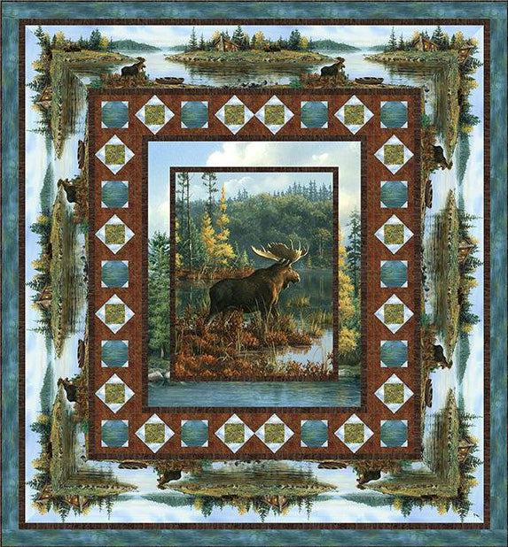 Naturescapes: Northwoods Quilt Kit-Northcott Fabrics-My Favorite Quilt Store