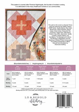 Nightingale Quilt Pattern-Lo & Behold Stitchery-My Favorite Quilt Store