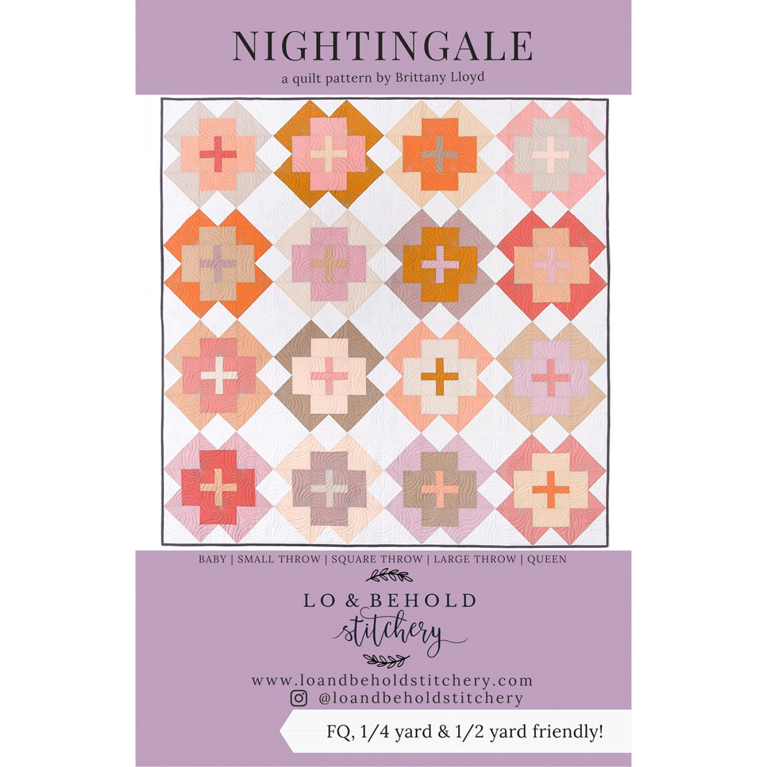 Nightingale Quilt Pattern-Lo & Behold Stitchery-My Favorite Quilt Store