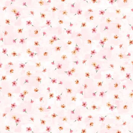 Notting Hill Pink Pick a Petal Fabric