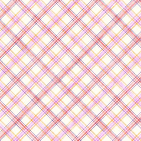 Notting Hill Pink Plaid Fabric