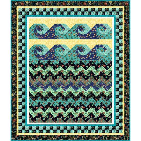 Ocean Menagerie Quilt 1 Pattern - Free Digital Download-Blank Quilting Corporation-My Favorite Quilt Store