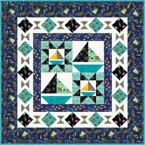 Ocean Menagerie Table Topper Pattern - Free Digital Download-Blank Quilting Corporation-My Favorite Quilt Store
