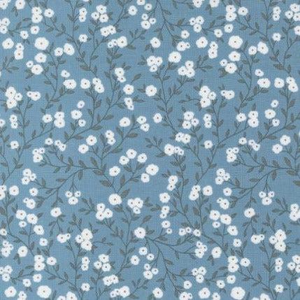 Old Glory Sky Small Floral Fabric-Moda Fabrics-My Favorite Quilt Store