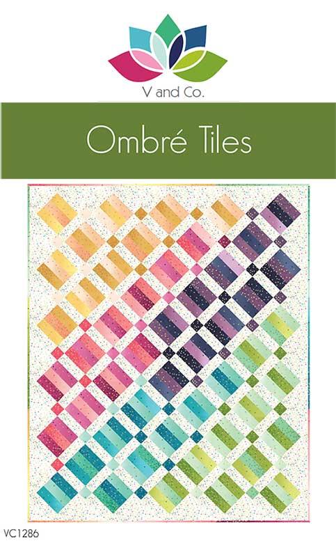 Ombre Tiles Quilt Pattern-Moda Fabrics-My Favorite Quilt Store
