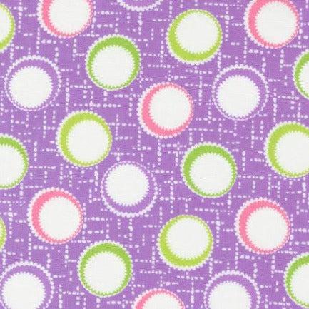 On The Bright Side Passion Fruit Large Dot Fabric-Moda Fabrics-My Favorite Quilt Store