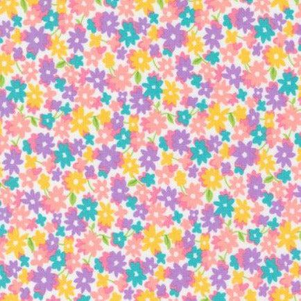 On The Bright Side Sugar Small Floral Fabric