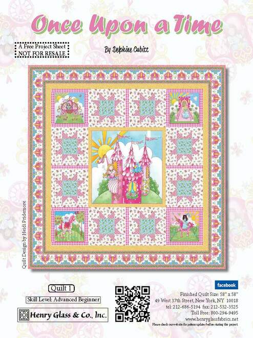 Once Upon A Time Panel Quilt Pattern - Free Digital Download-Henry Glass Fabrics-My Favorite Quilt Store