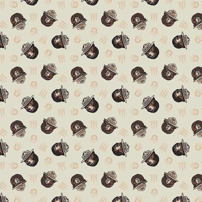 Only You Cream Smokey Toss Fabric-Riley Blake Fabrics-My Favorite Quilt Store