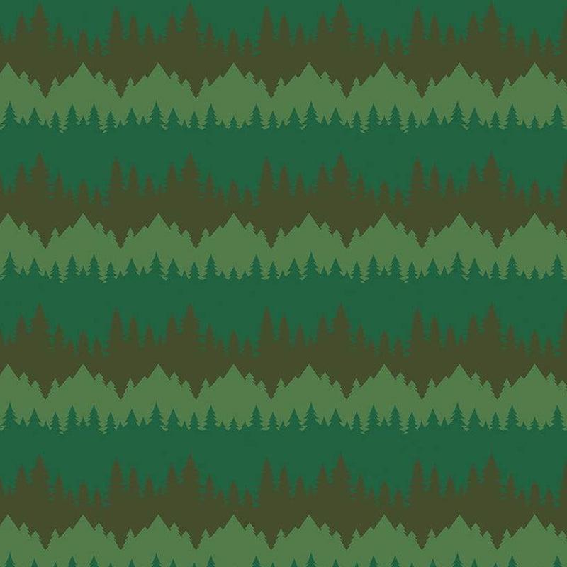 Only You Forest Tree Stripe Fabric