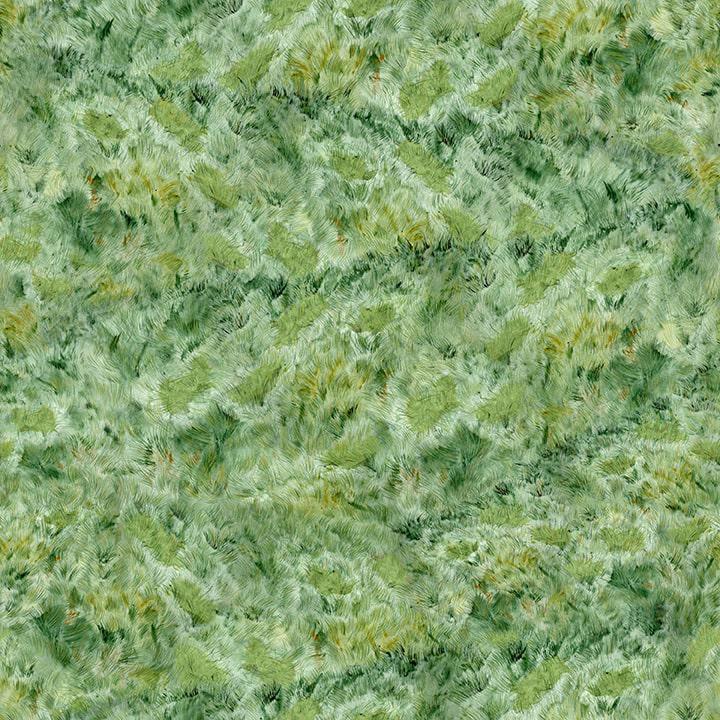 Out of Farm's Way Green Grass Digital Print Fabric