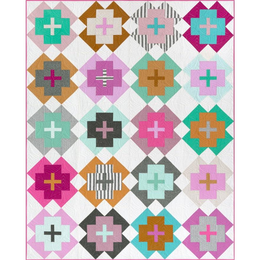 Palette Picks Nightingale Quilt Kit-Robert Kaufman-My Favorite Quilt Store