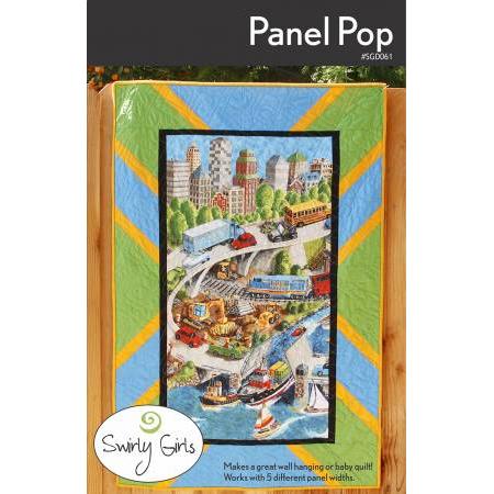 Panel Pop Pattern-Swirly Girls Design-My Favorite Quilt Store