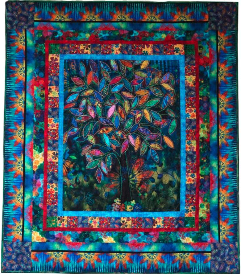 Paper Trees Quilt - Free Digital Download-Free Spirit Fabrics-My Favorite Quilt Store