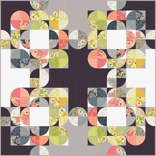 Partial Eclipse Quilt Pattern-Robin Pickens Inc-My Favorite Quilt Store