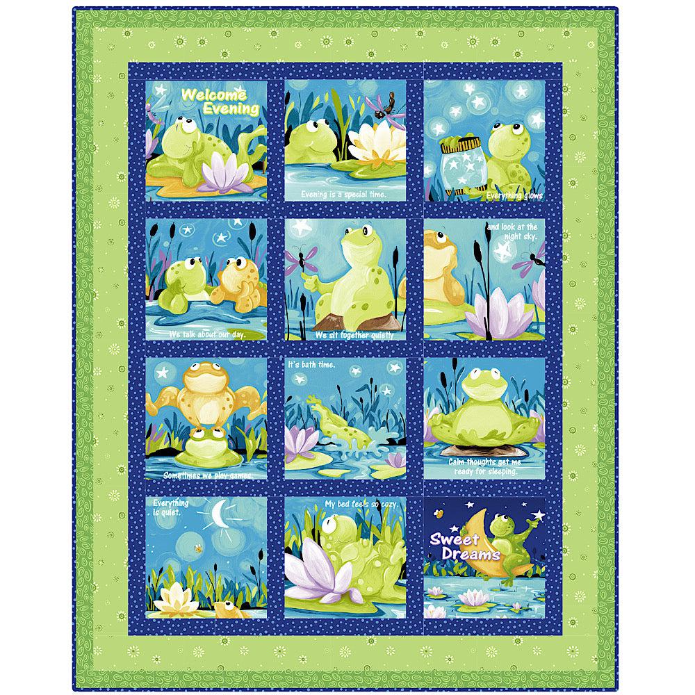 Paul's Pond Easy Storybook Panel Quilt Kit