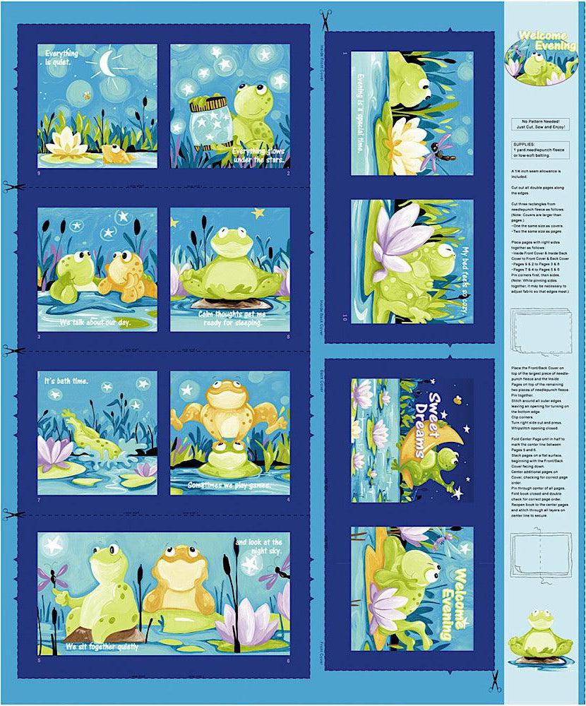 Paul's Pond Storybook Panel 36"x 44/45"-Susybee-My Favorite Quilt Store