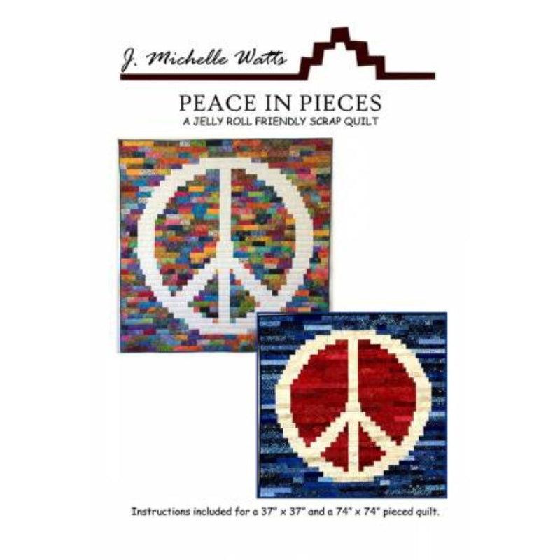 Peace In Pieces Quilt Pattern-J Michelle Watts-My Favorite Quilt Store