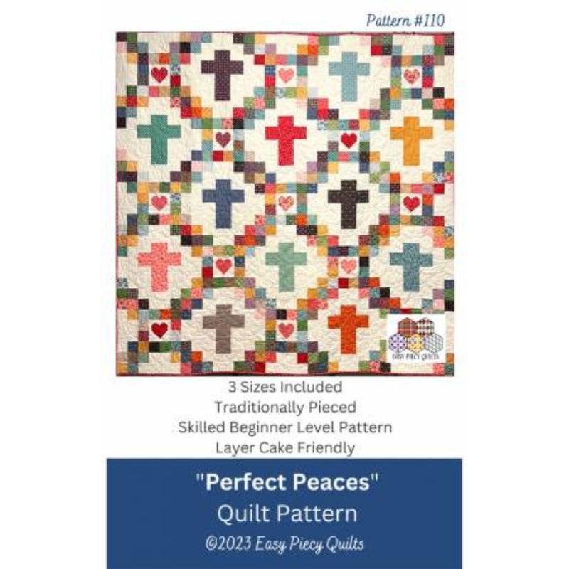 Perfect Peaces Quilt Pattern-Easy Piecy Quilts LLC-My Favorite Quilt Store