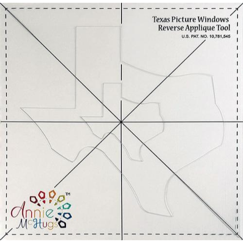 Picture Window Texas Mylar Template