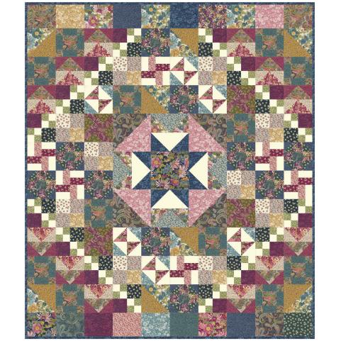 Pieced Treasure Quilt Book-Moda Fabrics-My Favorite Quilt Store