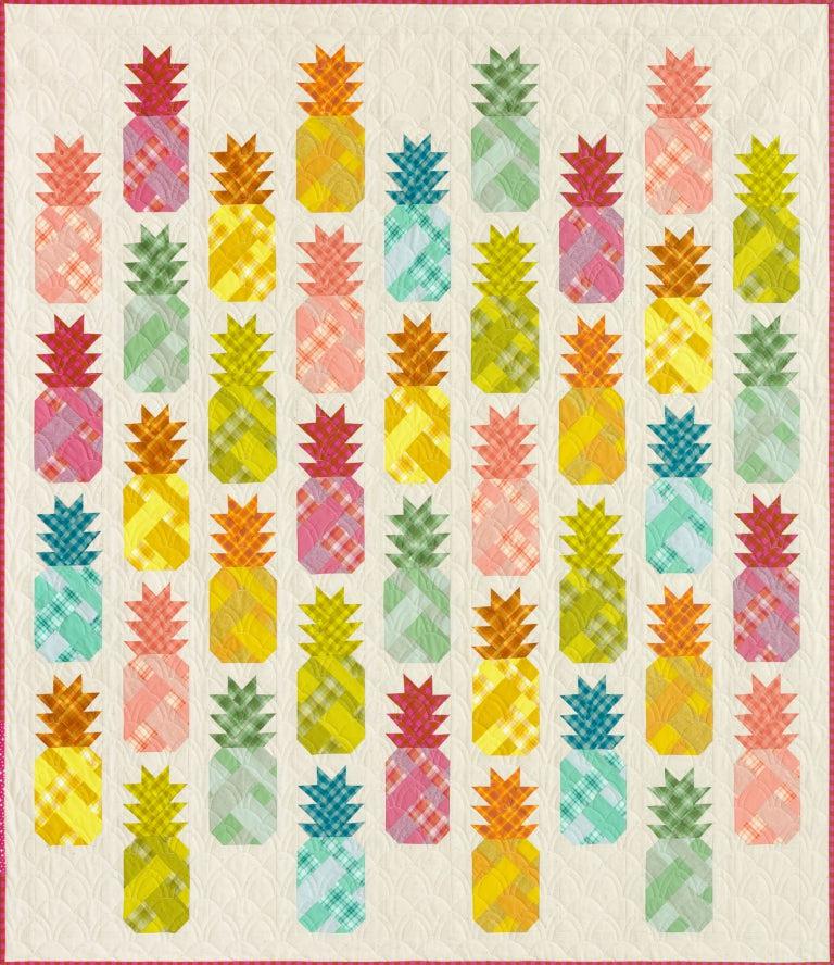 Pineapple Farm Quilt Kit-Robert Kaufman-My Favorite Quilt Store