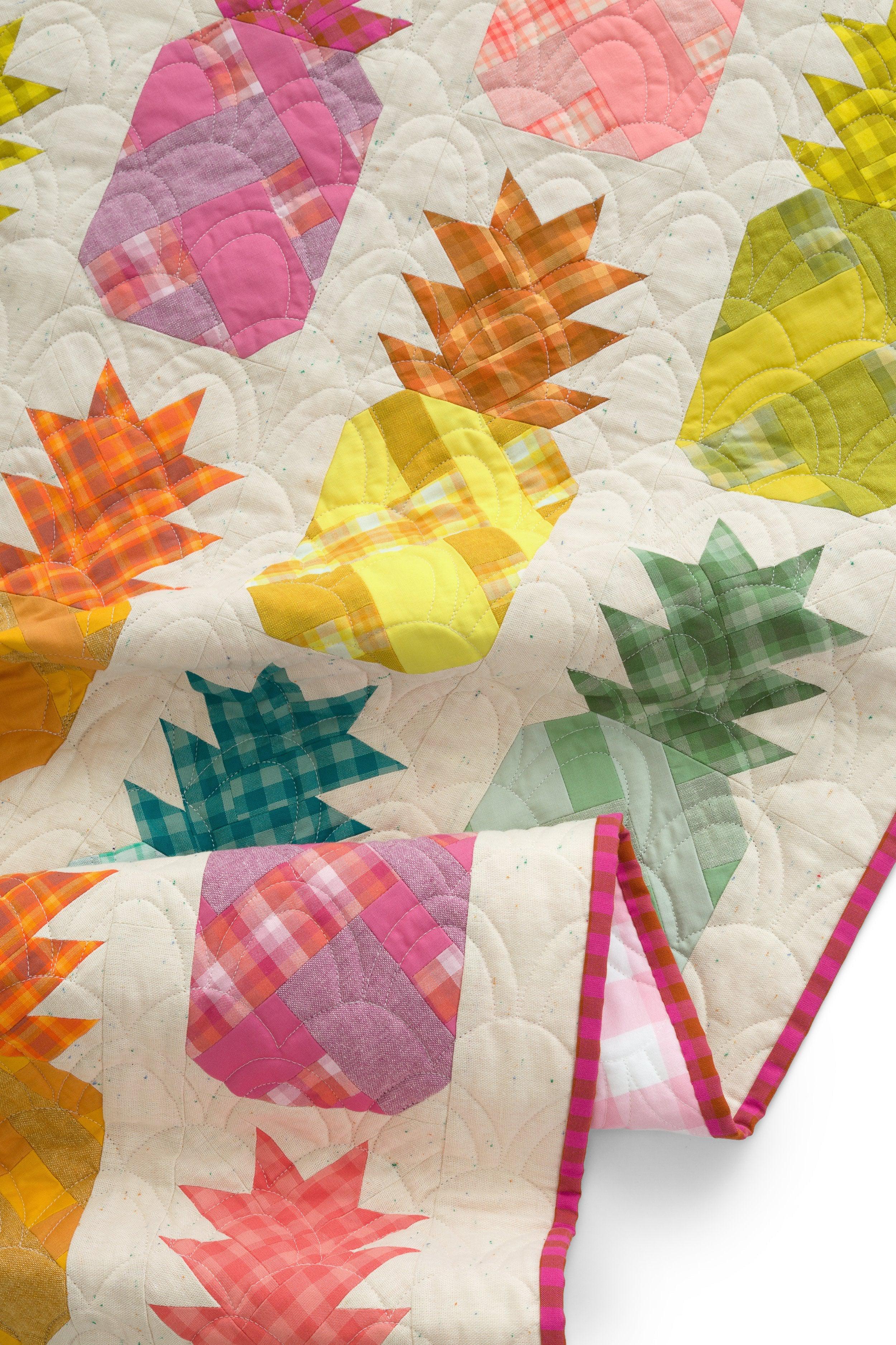 Pineapple Farm Quilt Kit-Robert Kaufman-My Favorite Quilt Store