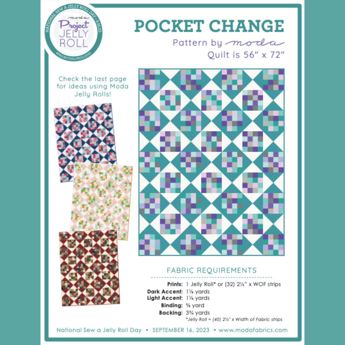 Pocket Change Quilt Pattern - Free Download