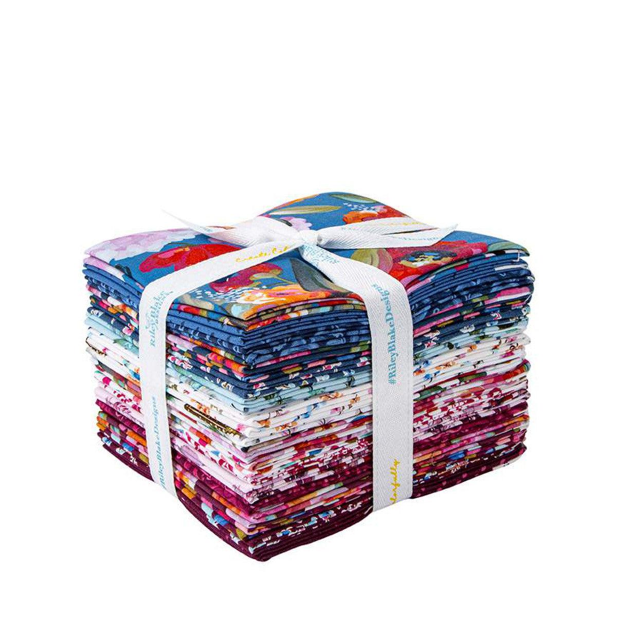 Poppies & Plumes Fat Quarter Bundle-Riley Blake Fabrics-My Favorite Quilt Store