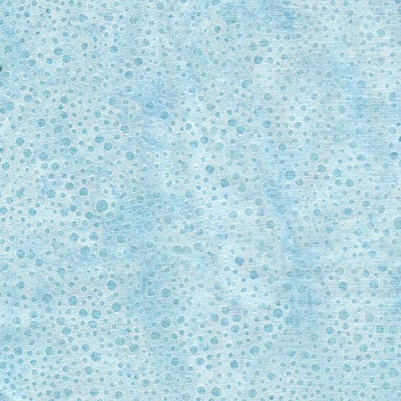 Porcelain Blue Blue Sky Dot Batik Fabric-Island Batik-My Favorite Quilt Store