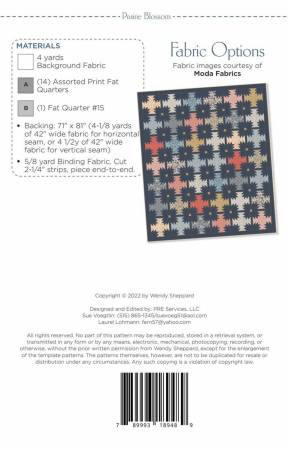 Prairie Blossom Quilt Pattern-Wendy Sheppard-My Favorite Quilt Store