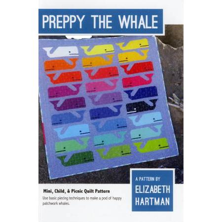 Preppy The Whale Quilt Pattern-Elizabeth Hartman-My Favorite Quilt Store