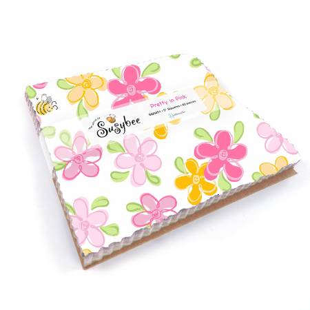 Pretty in Pink 5" Charm Pack 42pc.-Susybee-My Favorite Quilt Store