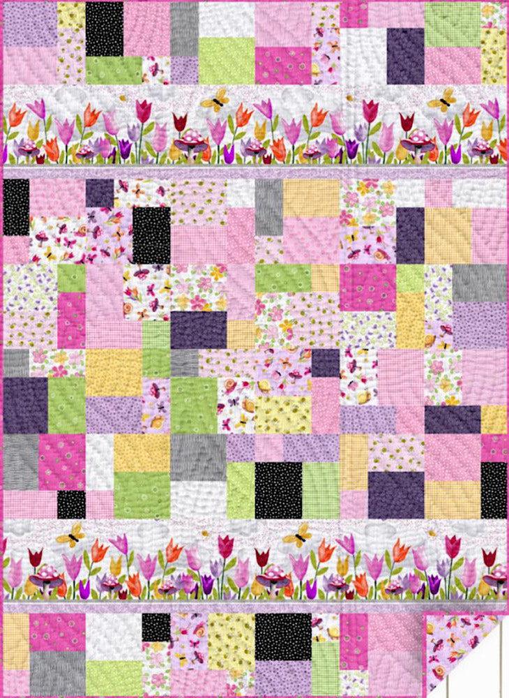 Pretty in Pink Patch Quilt Kit-Susybee-My Favorite Quilt Store