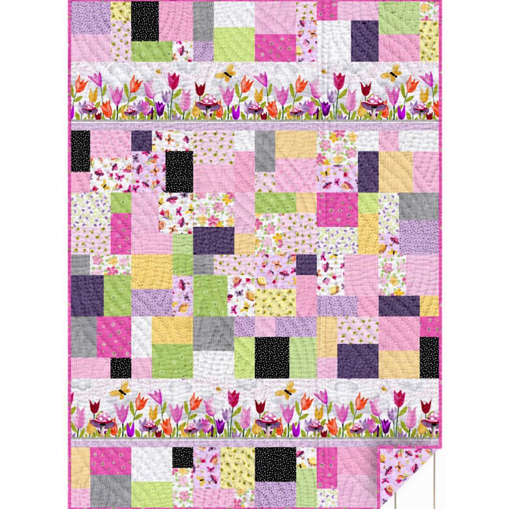Pretty in Pink Patch Quilt Kit-Susybee-My Favorite Quilt Store