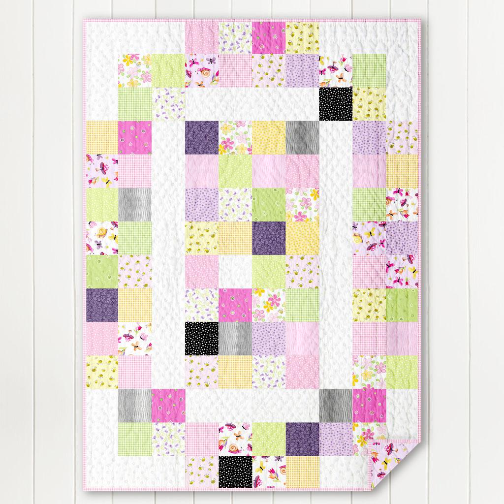 Pretty in Pink Teaberry Quilt Kit-Susybee-My Favorite Quilt Store