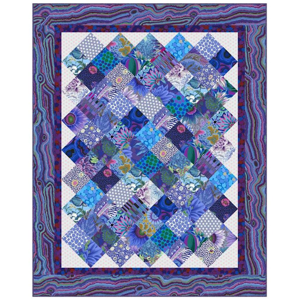 Prints Charming 3 Kaffe Lake Colorway Quilt Kit-Free Spirit Fabrics-My Favorite Quilt Store