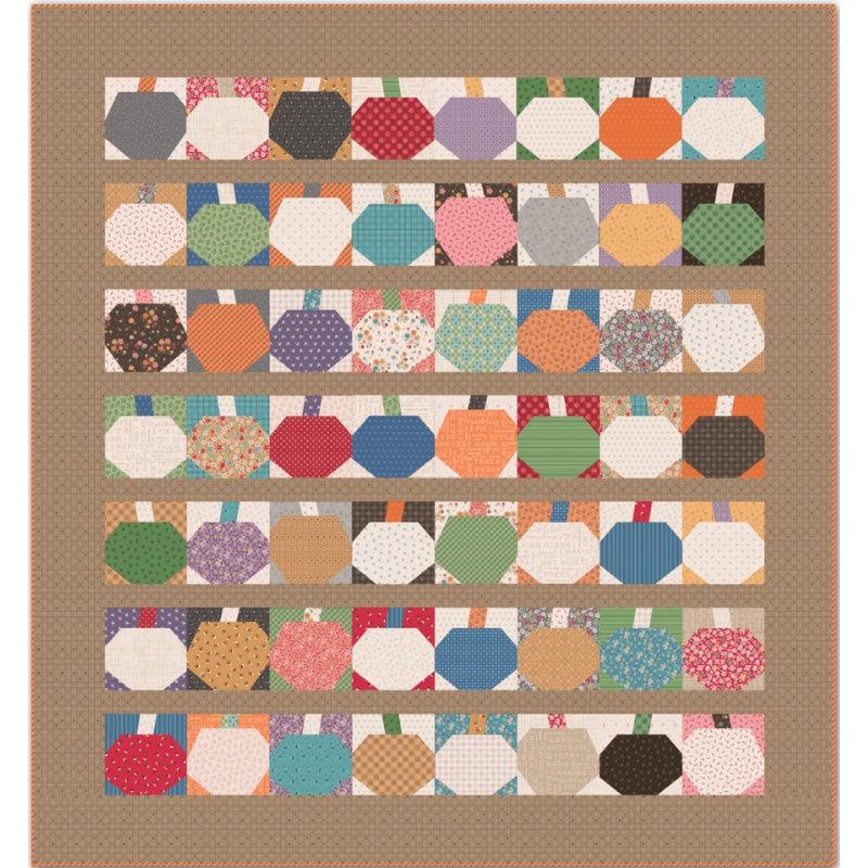 Pumpkin Paper Scrappy Quilt Pattern - Free Digital Download-Riley Blake Fabrics-My Favorite Quilt Store