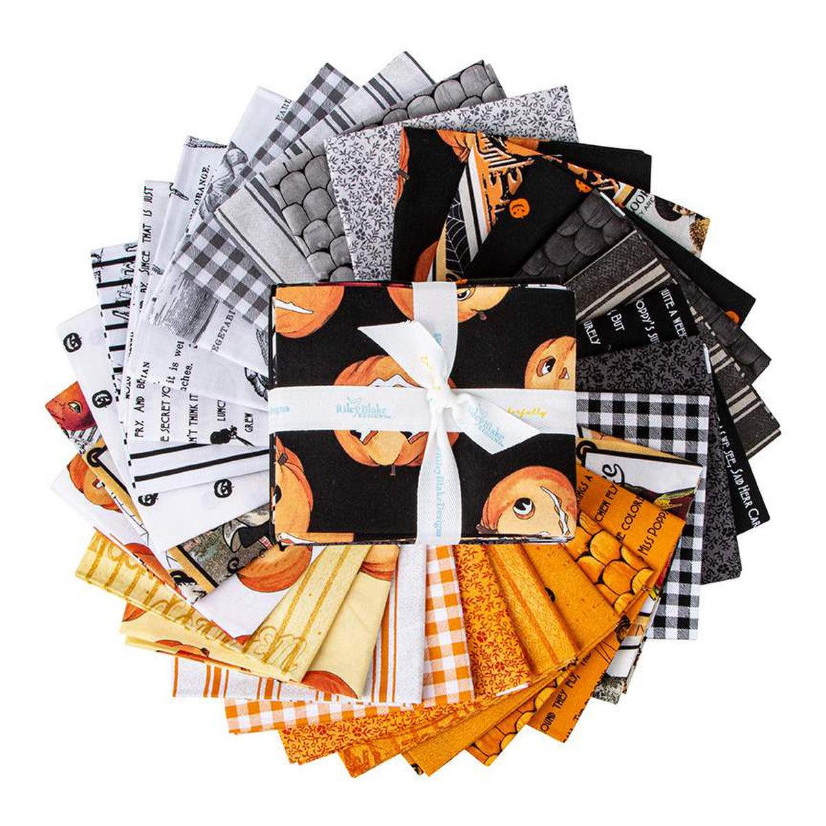 Pumpkin Patch Fat Quarter Bundle 29pc.-Riley Blake Fabrics-My Favorite Quilt Store