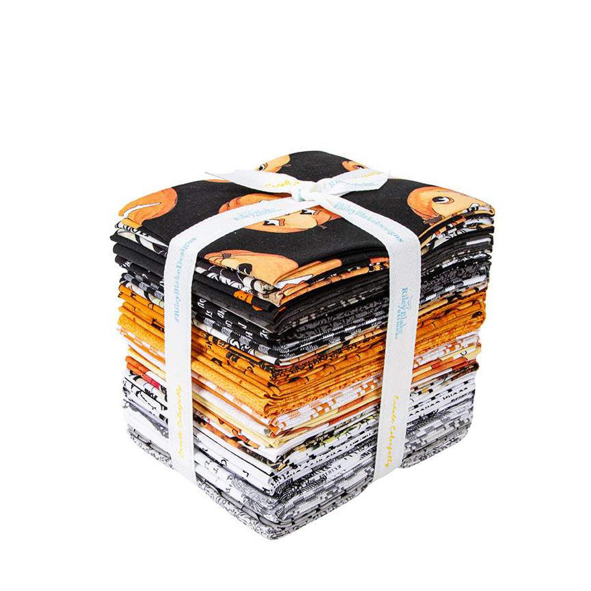 Pumpkin Patch Fat Quarter Bundle 29pc.-Riley Blake Fabrics-My Favorite Quilt Store