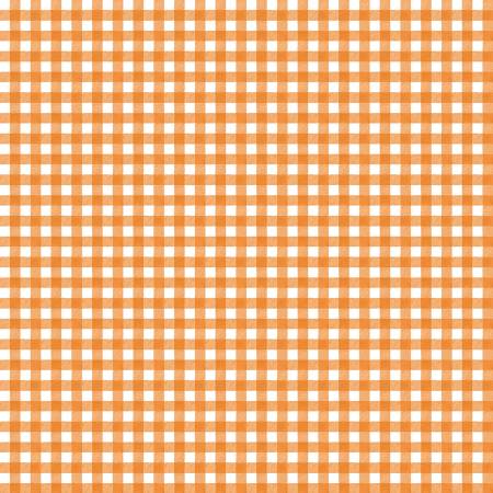 Pumpkin Patch Orange Gingham Fabric-Riley Blake Fabrics-My Favorite Quilt Store