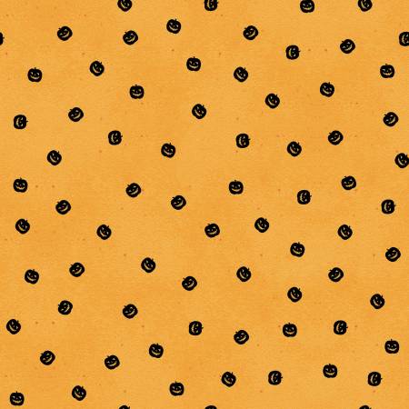 Pumpkin Patch Orange Pumpkin Toss Fabric-Riley Blake Fabrics-My Favorite Quilt Store