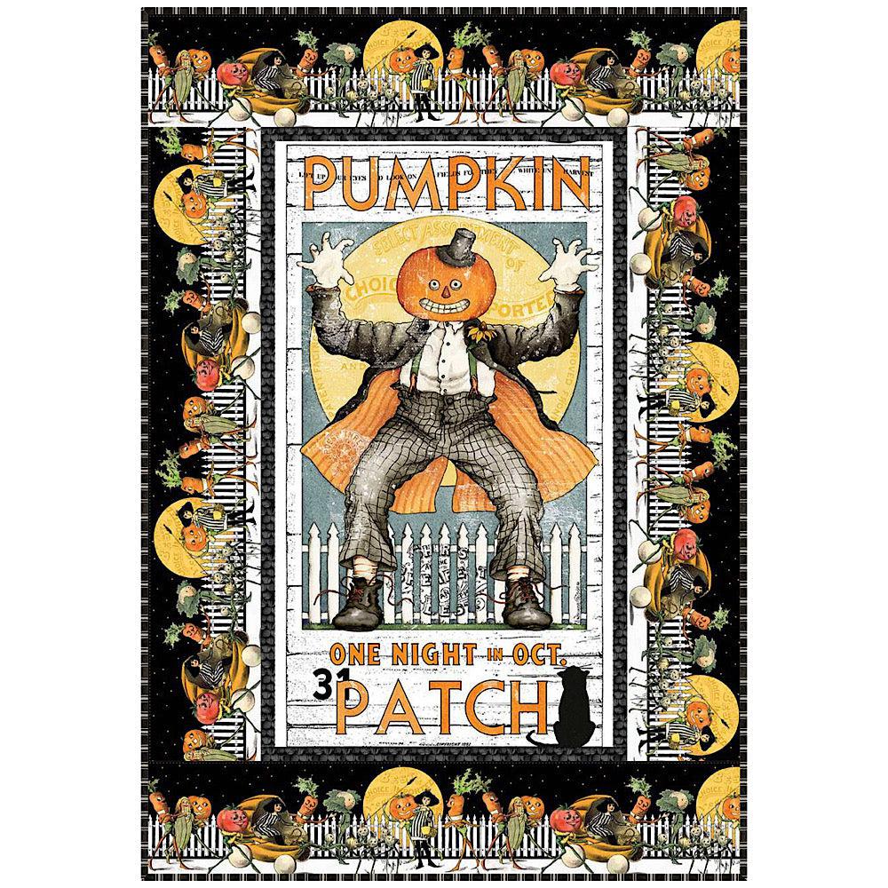 Pumpkin Patch Panel and Border Quilt Kit