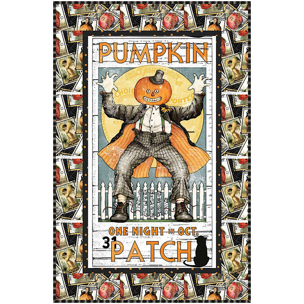 Pumpkin Patch Seed Toss Quilt Kit-Riley Blake Fabrics-My Favorite Quilt Store