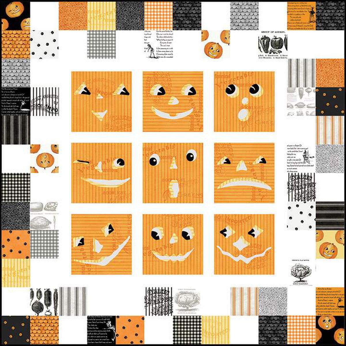 Pumpkin Patch The Patch Jacks Quilt Kit-Riley Blake Fabrics-My Favorite Quilt Store